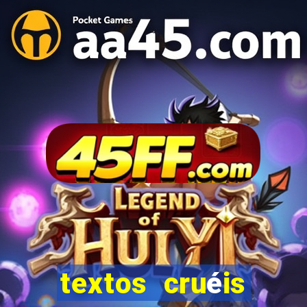 textos cruéis demais para serem lidos rapidamente pdf